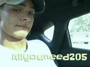Allyouneed205