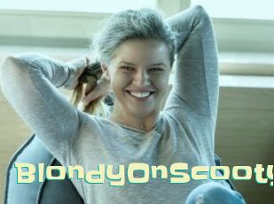 BlondyOnScooty