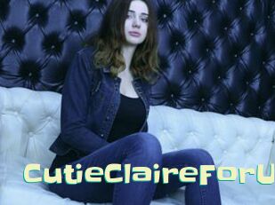 CutieClaireForU Wanna Meet