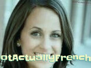 NotActuallyFrench