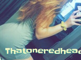 Thatoneredhead